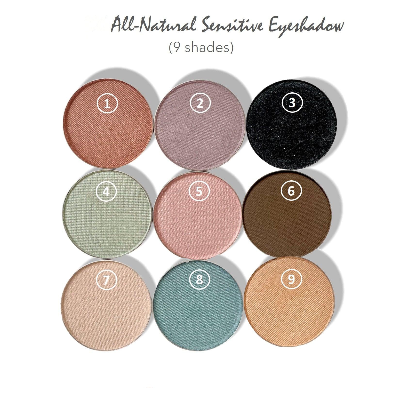 All-Natural Sensitive Eyeshadow (9 Shades) (2.5g, 0.09oz.)-1