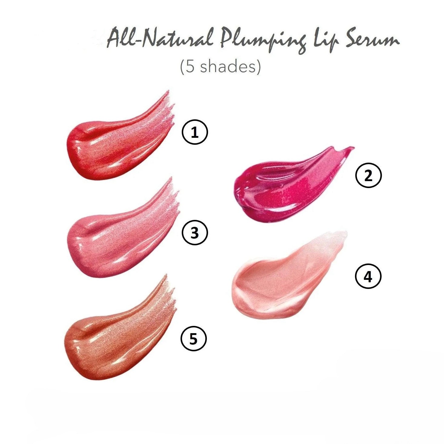 All-Natural Plumping Lip Serum (5 Shades) (8g, 0.28oz.)-1