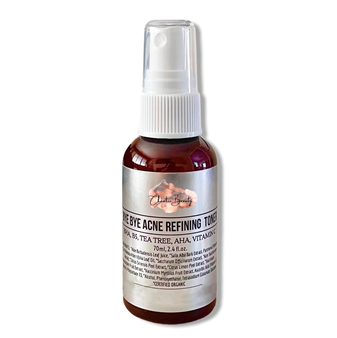 Bye Bye Acne Refining Toner (70 ml, 2.4 fl.oz.) - Chaotic Beauty