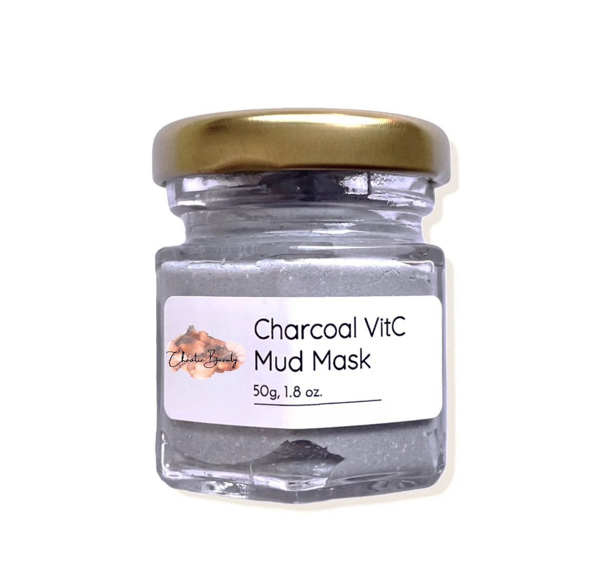 Charcoal VitC Mud Mask (50~60g, 1.8~2.1oz) - Chaotic Beauty