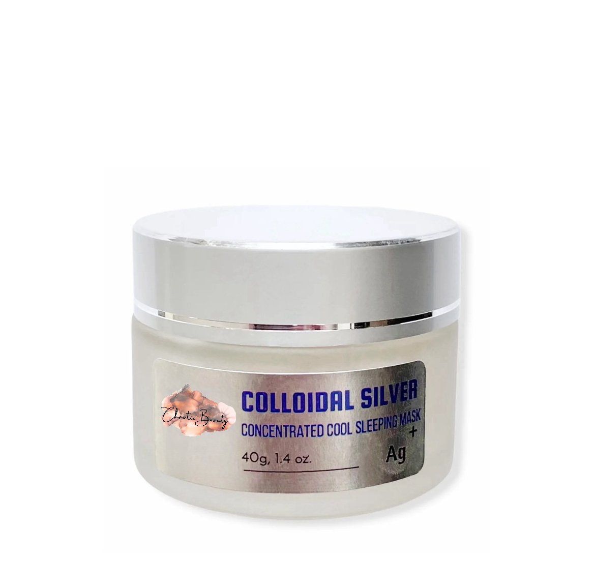 Colloidal Silver Concentrated Cool Sleeping Mask (25~40g, 0.9~1.4oz) - Chaotic Beauty