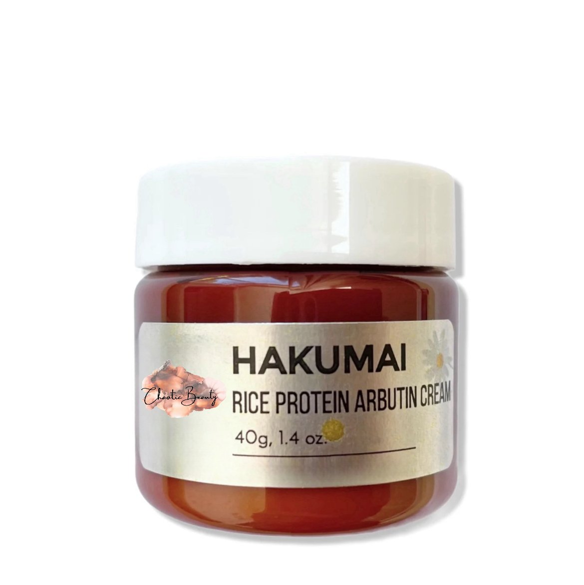 Hakumai Rice Protein Arbutin Cream (25~40g, 0.9~1.4oz) - Chaotic Beauty