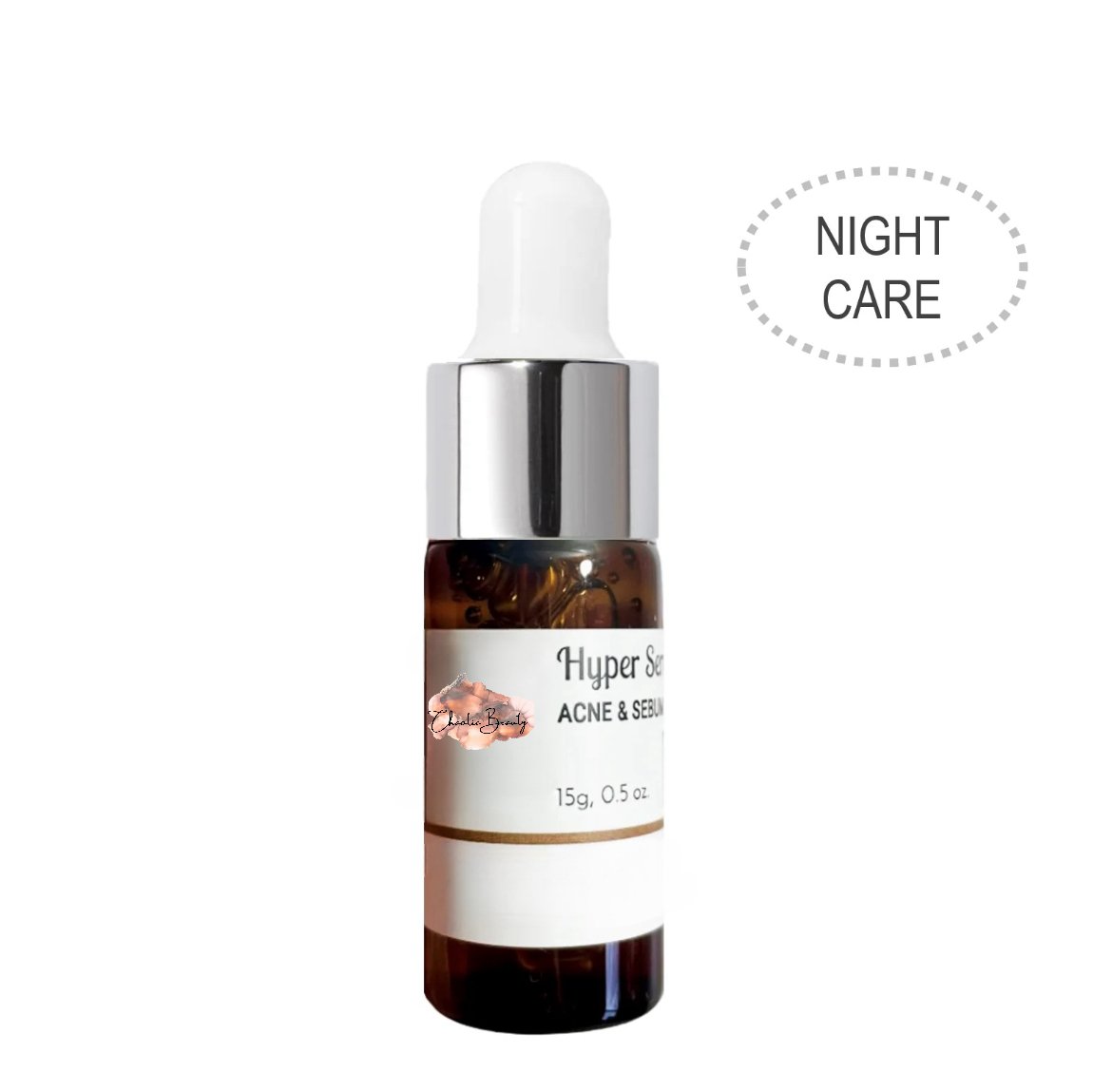 Hyper Serum - Acne & Sebum Fighting - NIGHT CARE (15g, 0.5oz.) - Chaotic Beauty